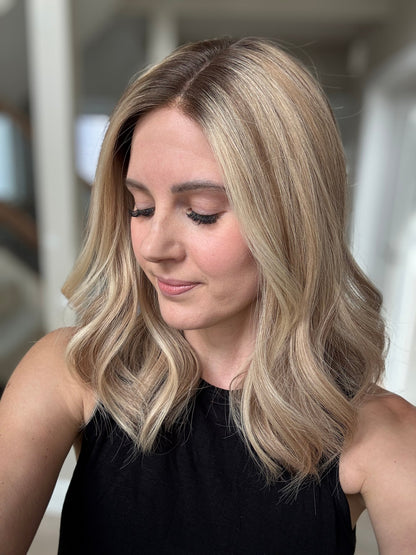 18" Olivia LOB Comfort Cap Lace Top Wig (M) Alexwigs