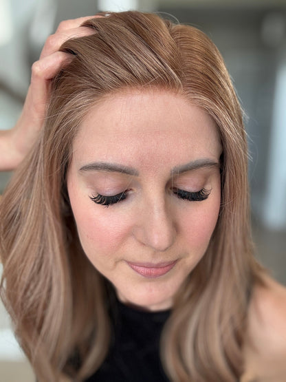 18" Vera LOB Comfort Cap Lace Top Wig (S) Alexwigs