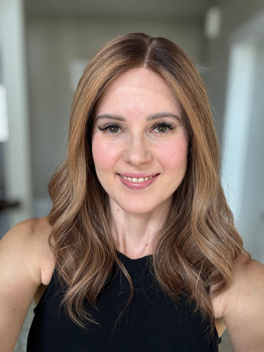 18" Elana LOB Comfort Cap Lace Top Wig (M) (FINAL SALE) Alexwigs