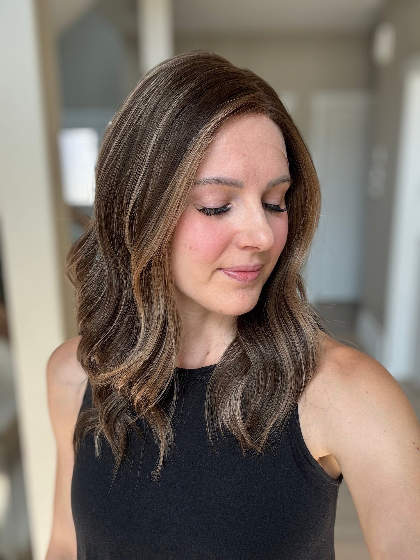 20" Jessie Comfort Cap Lace Top Wig (M) Alexwigs