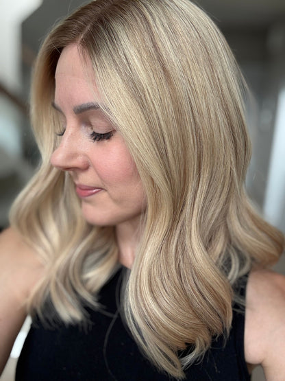 18" Cara LOB Comfort Cap Lace Top Wig (M) (FINAL SALE) Alexwigs