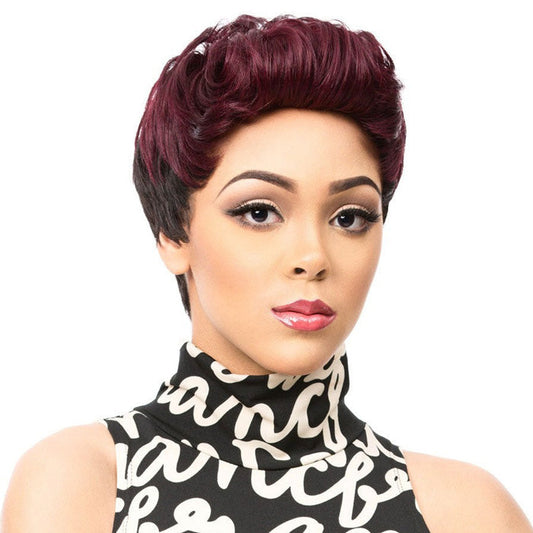 It's a Cap Weave Human Hair Wig - TISA Alexwigs