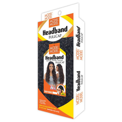 Model Model Headband Full Cap Wig - CHEYENNE Alexwigs