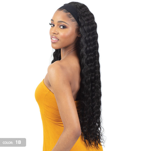 Model Model Headband Full Cap Half Wig - SAFIA Alexwigs