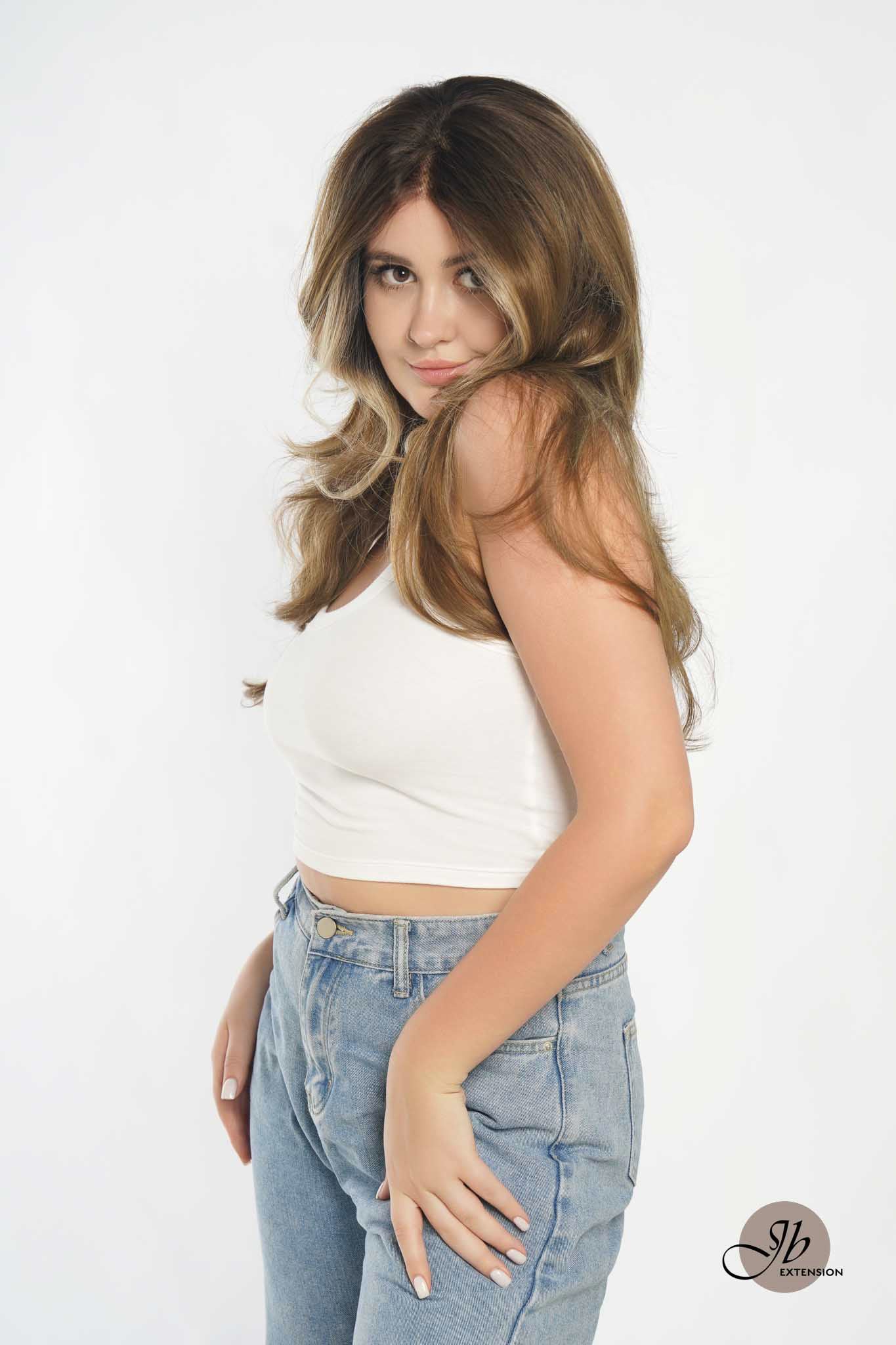 JBEXTENSION 24 Inches Blonde Highlight Curly Lace Front Wig.Pre Plucked 13*4 HD Transparent Lace Frontal Handmade Futura Fiber Swiss Lace Synthetic Fiber Pre-Cut Lace Glueless Wig JADOR L Alexwigs