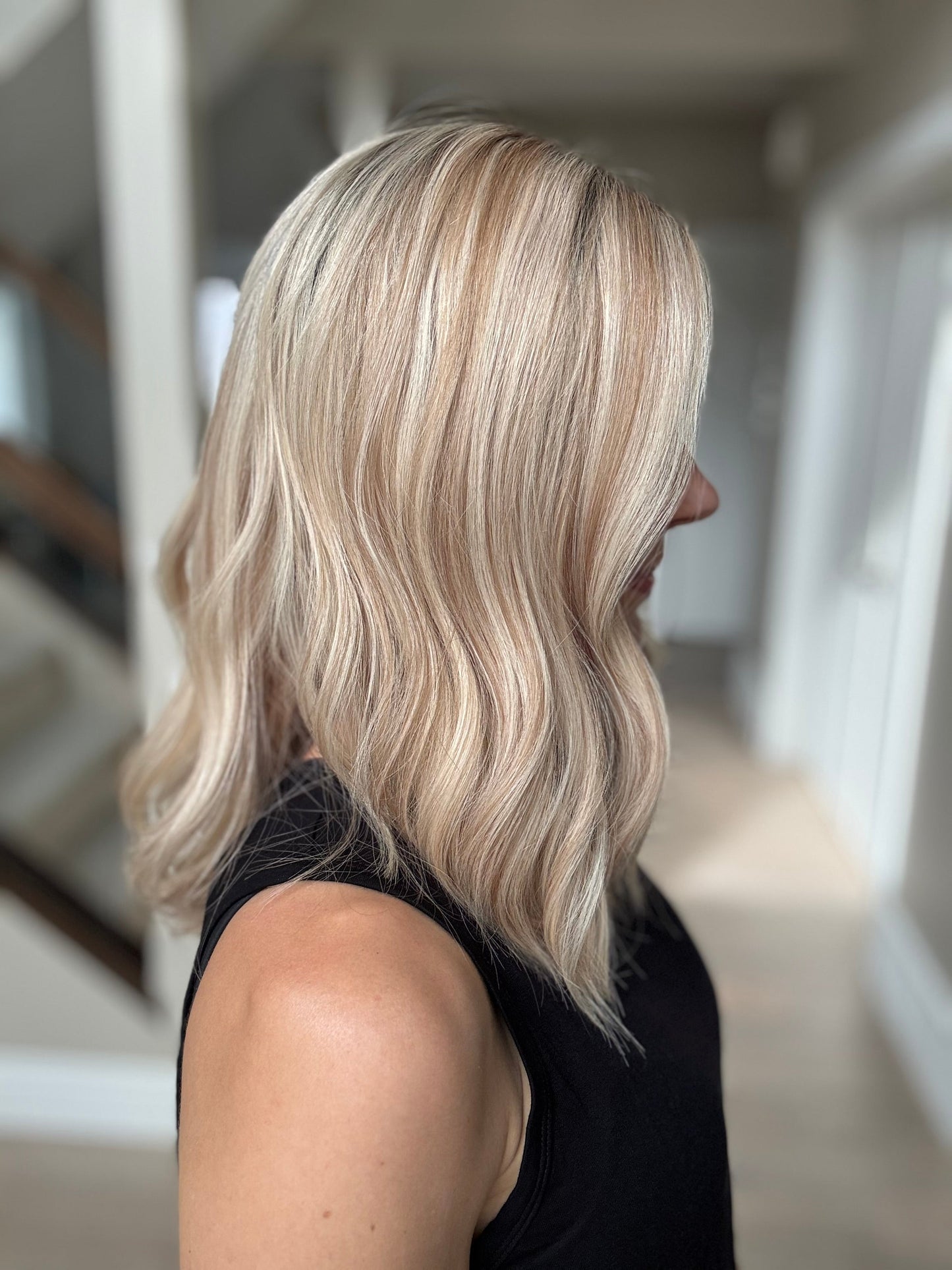 18" Katie LOB Comfort Cap Lace Top Wig (S) Alexwigs