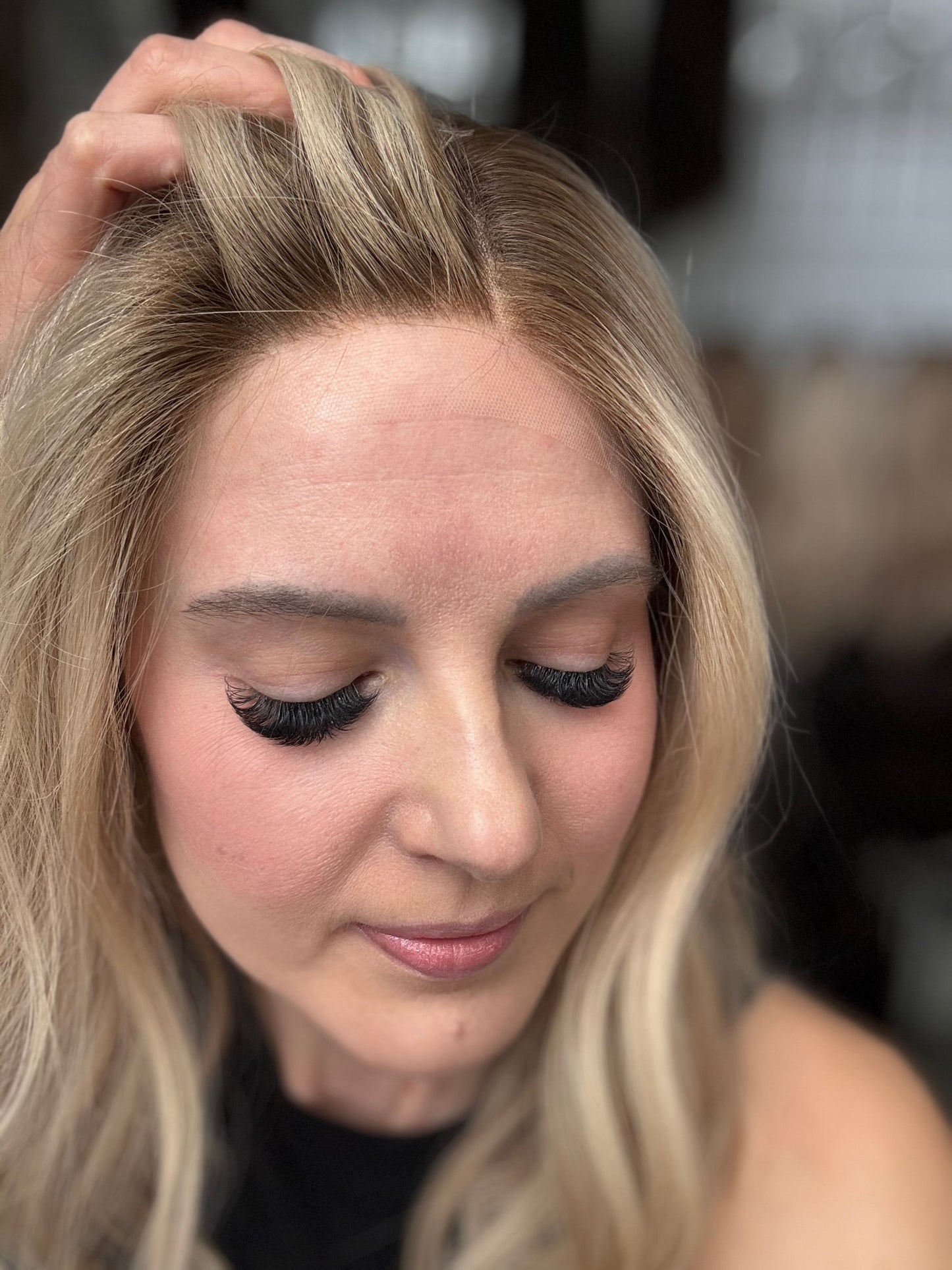 18" Katelyn LOB Comfort Cap Lace Top Wig (M) (FINAL SALE) Alexwigs