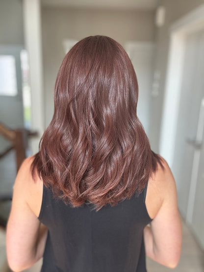 18" Scarlett LOB Comfort Cap Lace Top Wig (M) Alexwigs