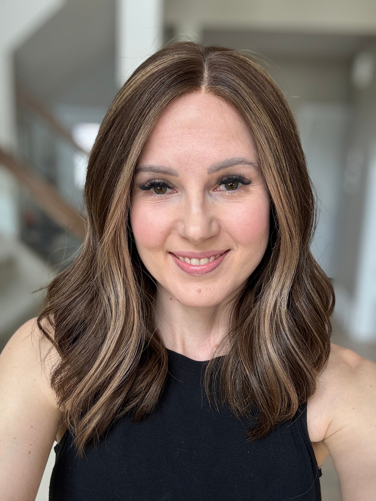 18" Mia LOB Comfort Cap Lace Top Wig (M) (FINAL SALE) Alexwigs