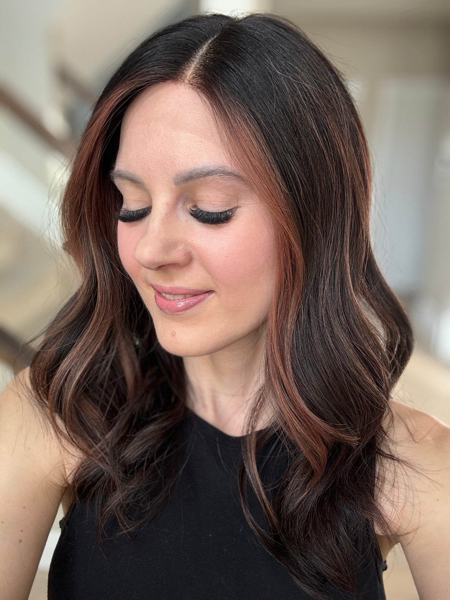 20" Carissa Comfort Cap Lace Top Wig (S) Alexwigs