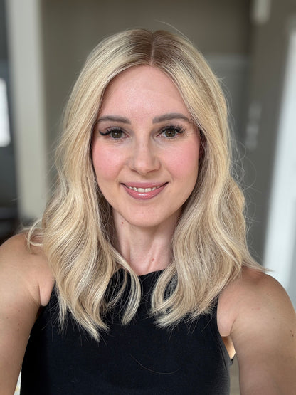 18" Cara LOB Comfort Cap Lace Top Wig (M) Alexwigs