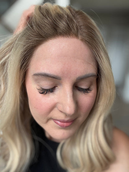 18" Cara LOB Comfort Cap Lace Top Wig (M) (FINAL SALE) Alexwigs