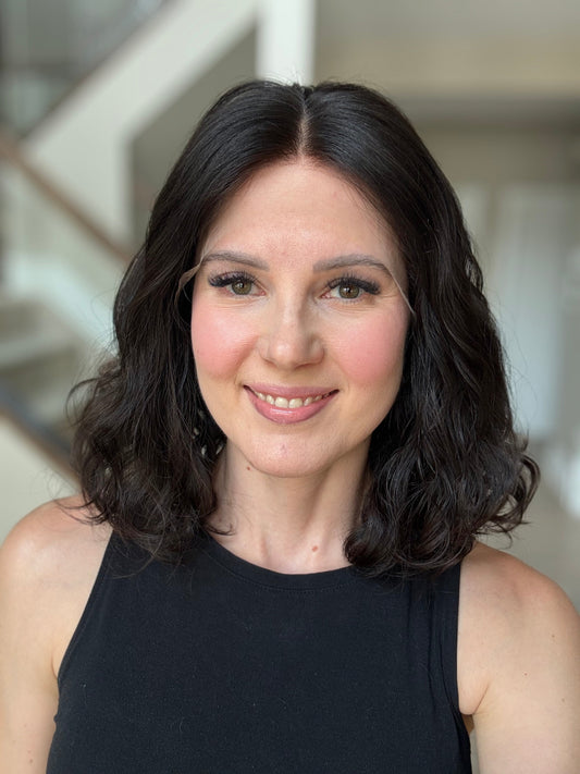 14" Mira Wavy Luxury Cap Lace Top Wig (M) (FINAL SALE) Alexwigs