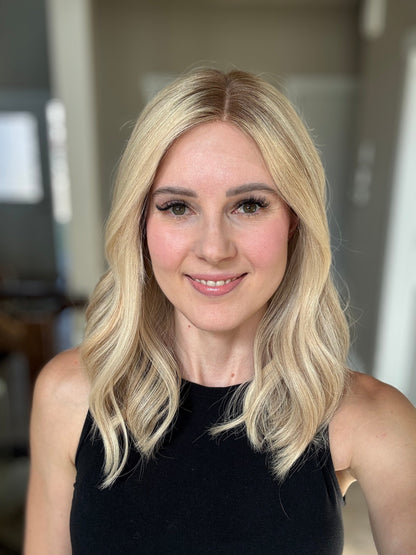 18" Cara LOB Comfort Cap Lace Top Wig (S) Alexwigs