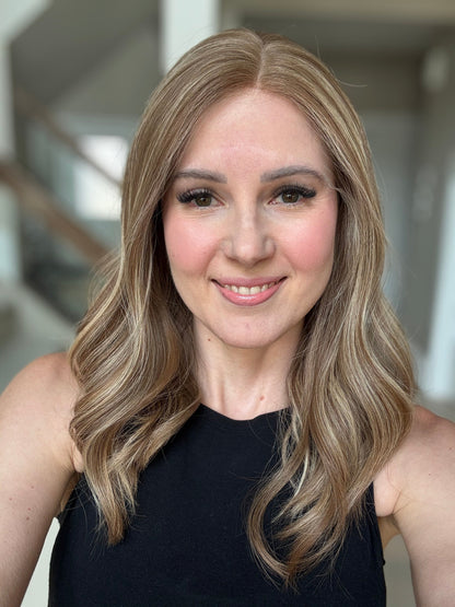 18" Janelle Luxury Cap Lace Top Wig (XS) Alexwigs