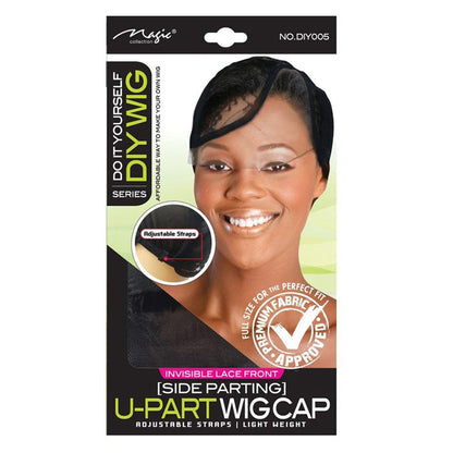 Magic DIY Wig Invisible Lace Front U-Part Cap Alexwigs