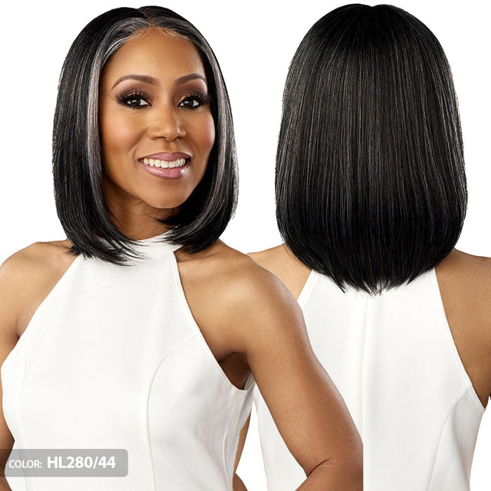 Sensationnel Dashly Salt & Pepper 4" Deep Part HD Lace Front Wig - SP LACE UNIT 1 Alexwigs