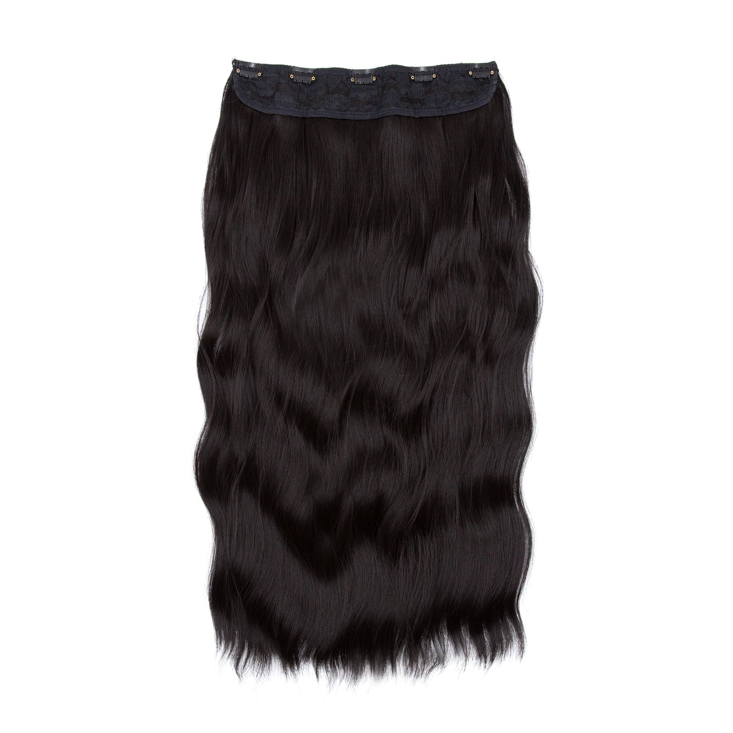 20" Hair Extensions Clip-in Body Wave 160g PURE COLOUR Alexwigs