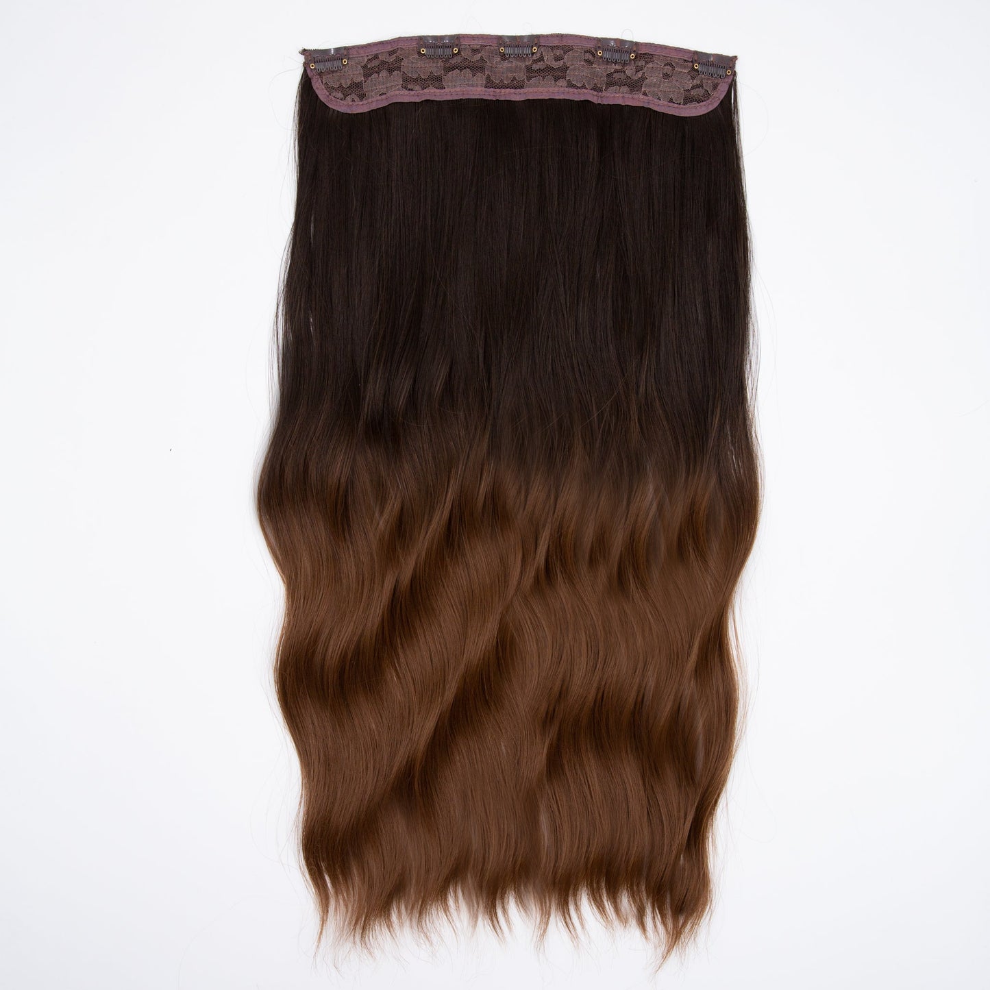 20" Hair Extensions Clip-in Body Wave 160g SHATUSH OMBRE' Alexwigs