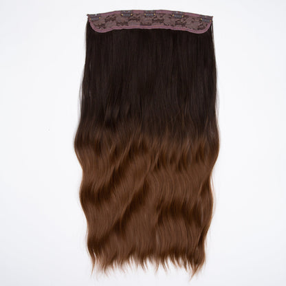 20" Hair Extensions Clip-in Body Wave 160g SHATUSH OMBRE' Alexwigs