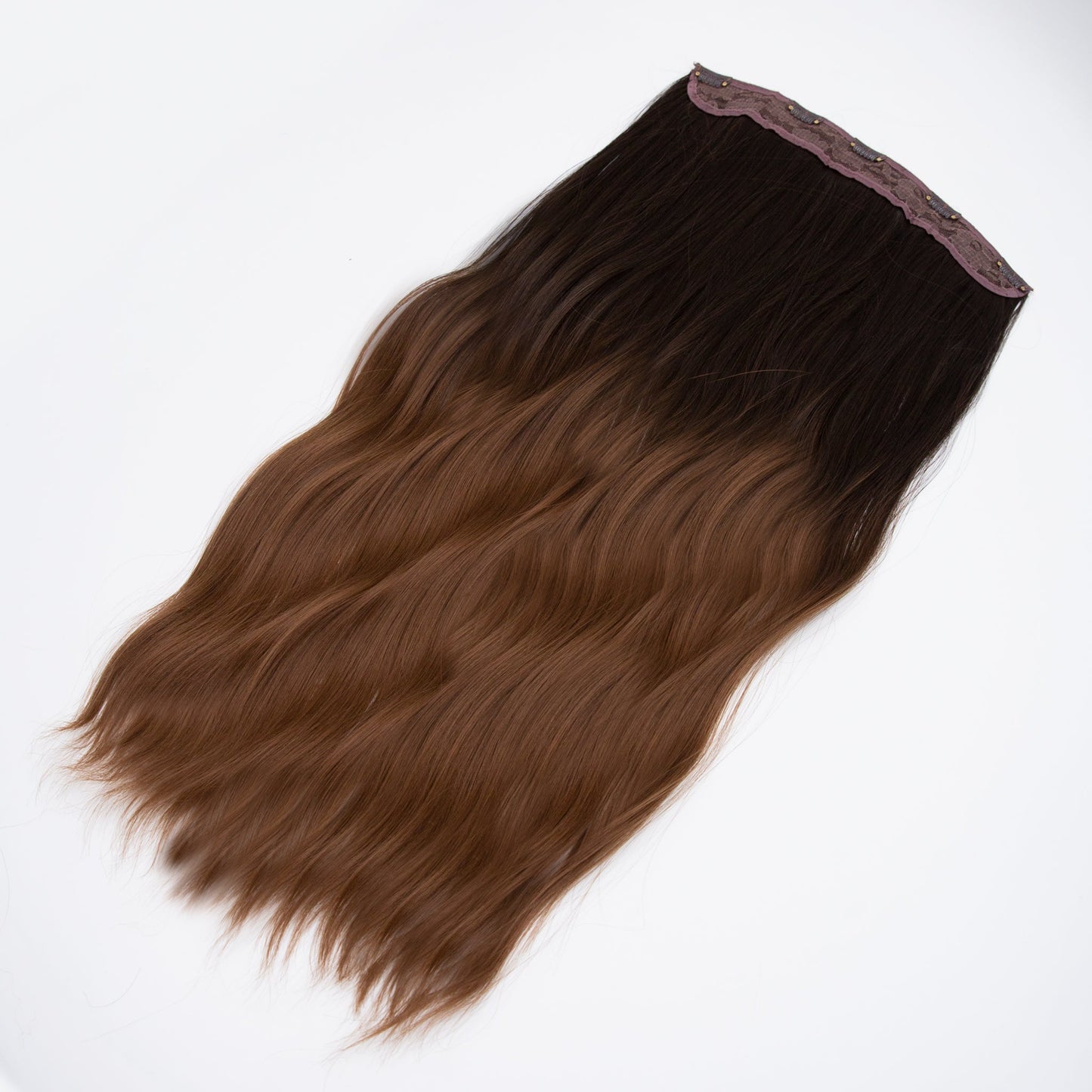 20" Hair Extensions Clip-in Body Wave 160g SHATUSH OMBRE' Alexwigs