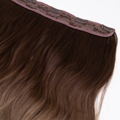 20" Hair Extensions Clip-in Body Wave 160g BALAYAGE BLONDE Alexwigs