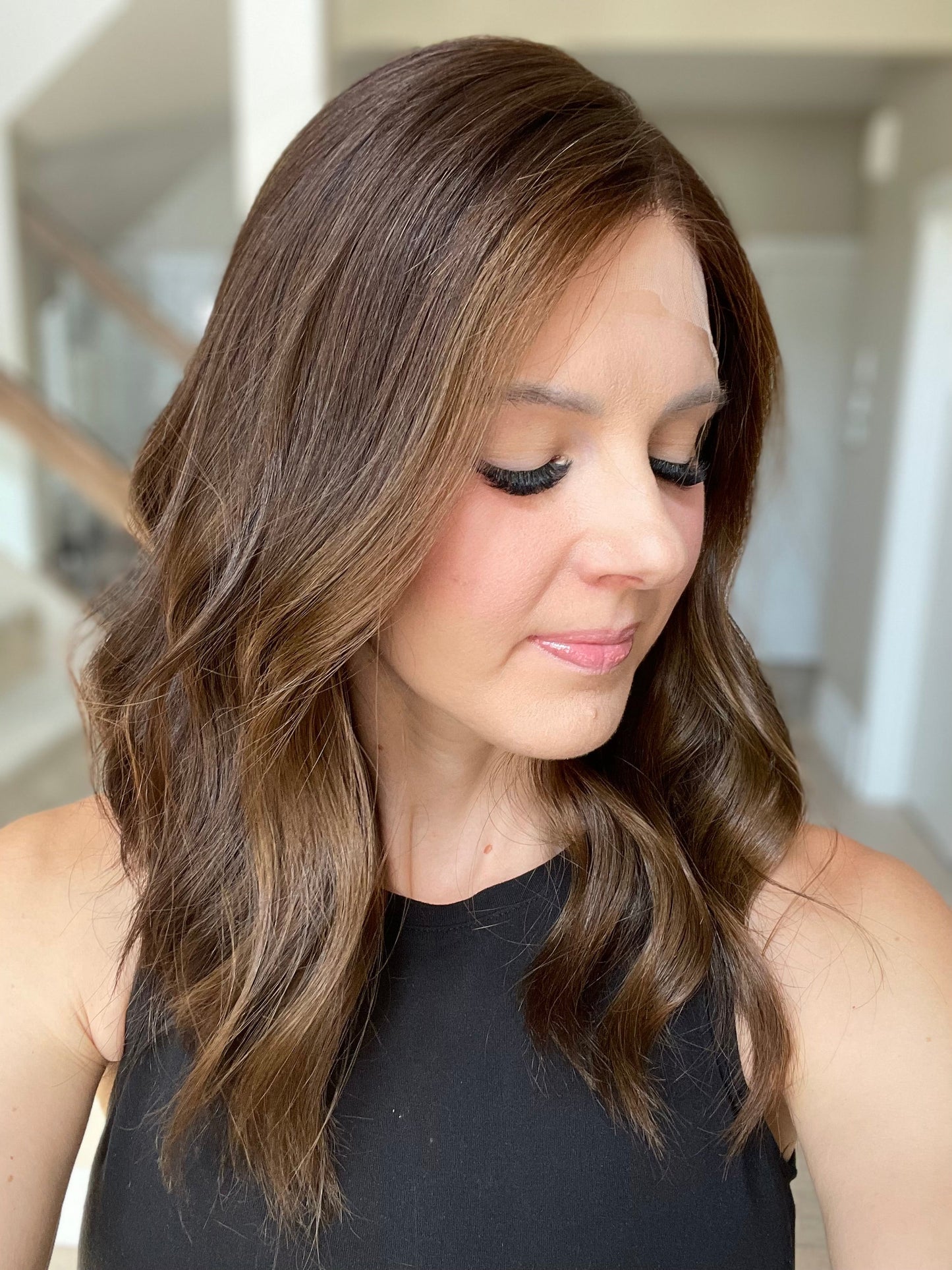 18" Maria Luxury Cap Lace Top Wig (M) Alexwigs