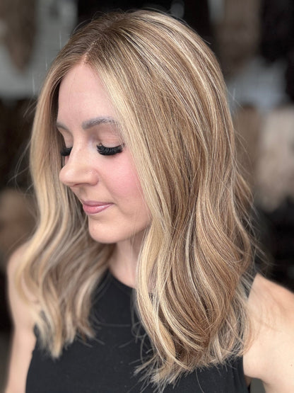 18" Anniston LOB Comfort Cap Lace Top Wig (S) Alexwigs