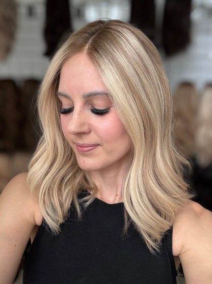 18" Katelyn LOB Comfort Cap Lace Top Wig (M) (FINAL SALE) Alexwigs