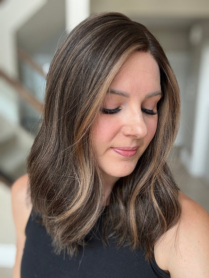 18" Liv LOB Comfort Cap Silk Top Wig (S) Alexwigs