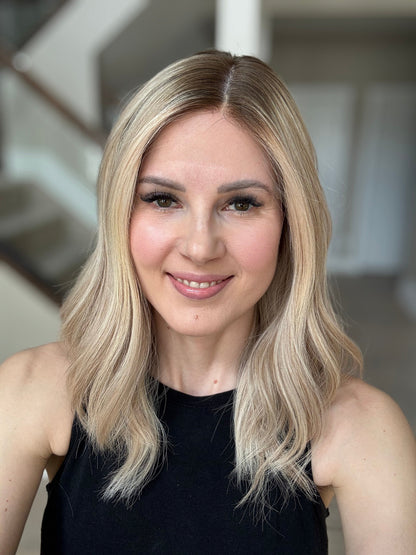 17" Katie Comfort Cap Silk Top Wig (M) (FINAL SALE) Alexwigs