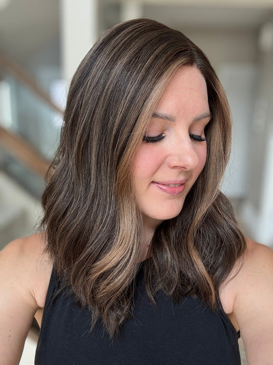 18" Liv LOB Comfort Cap Silk Top Wig (S) Alexwigs