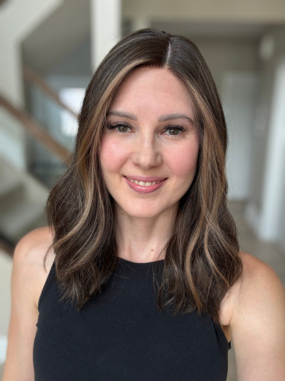 18" Liv LOB Comfort Cap Silk Top Wig (M) Alexwigs