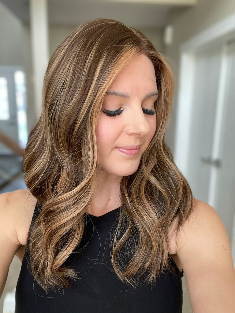 20" Gabriella Comfort Cap Silk Top Wig (S/M) Alexwigs