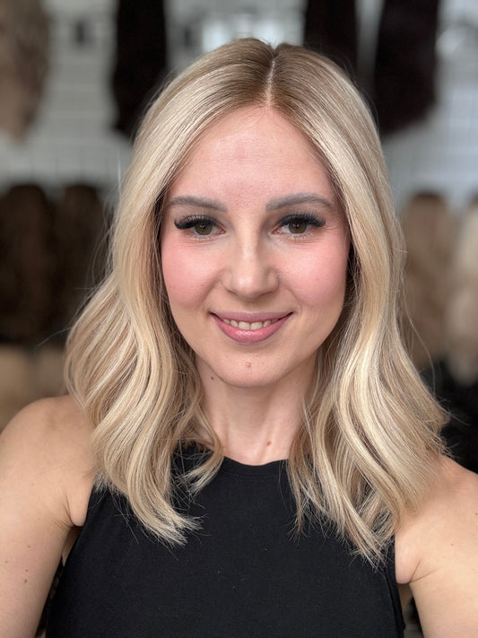 18" Katelyn LOB Comfort Cap Lace Top Wig (M) (FINAL SALE) Alexwigs