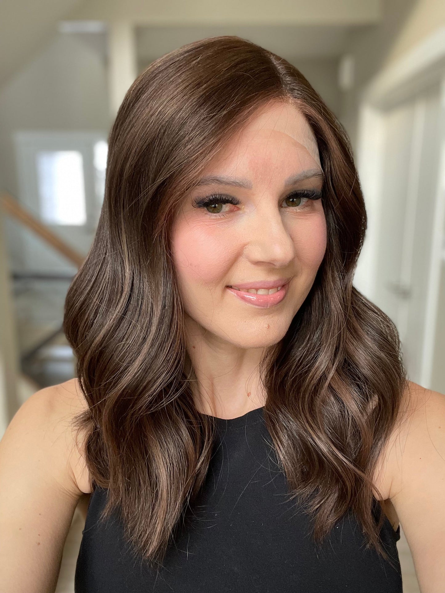 18" Melanie Comfort Cap Lace Top Wig (S) (FINAL SALE) Alexwigs