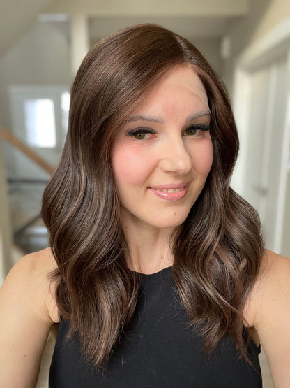 18" Melanie Comfort Cap Lace Top Wig (S) (FINAL SALE) Alexwigs