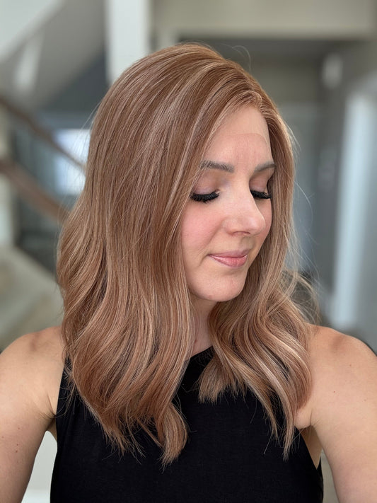 18" Vera LOB Comfort Cap Lace Top Wig (S) Alexwigs