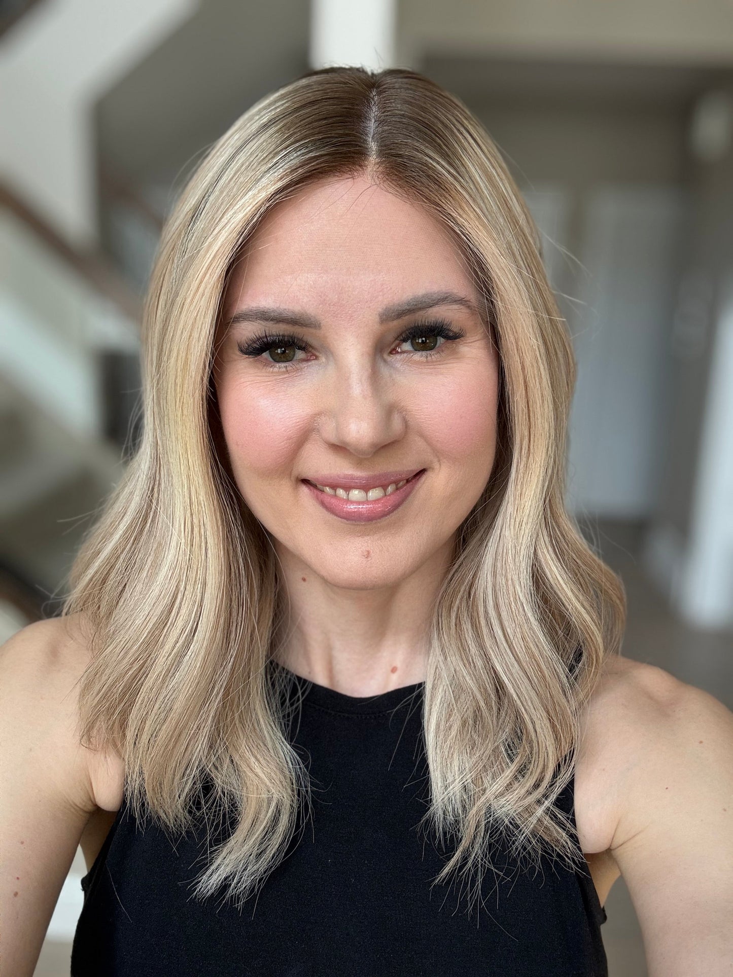 17" Katie Comfort Cap Silk Top Wig (M) (FINAL SALE) Alexwigs