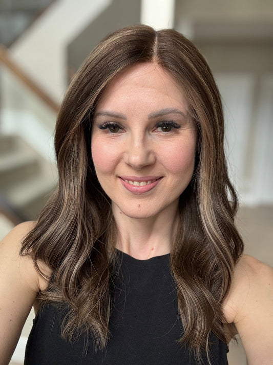 20" Flavia Comfort Cap Lace Top Wig (M) - RESERVED FOR BROOKE Alexwigs