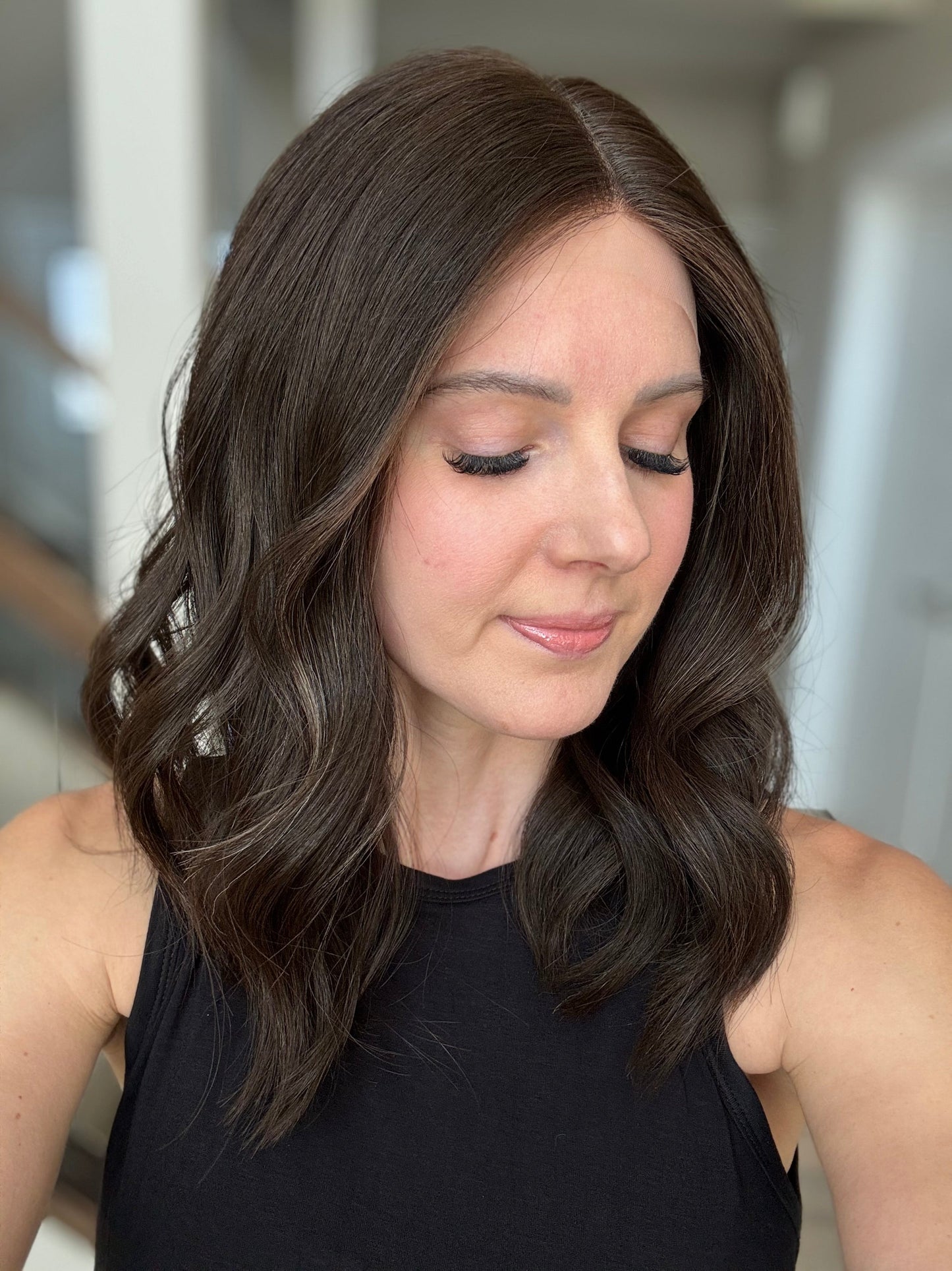 18" Mira LOB Comfort Cap Lace Top Wig (M) (FINAL SALE) Alexwigs