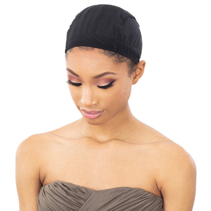 Freetress Anti-Slip - MESH DOME CAP (BLACK/NUDE) Alexwigs