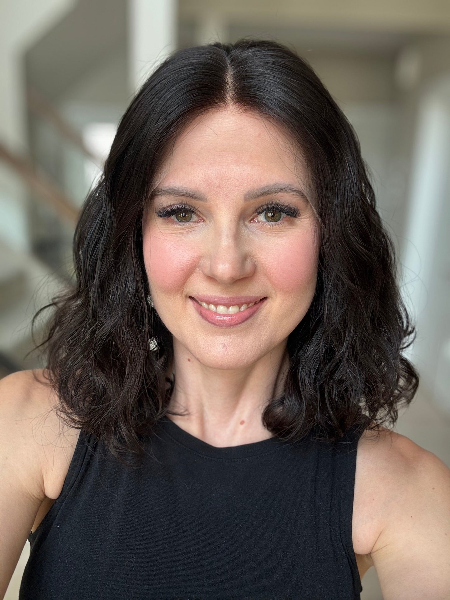 14" Mira Wavy Luxury Cap Lace Top Wig (M) (FINAL SALE) Alexwigs