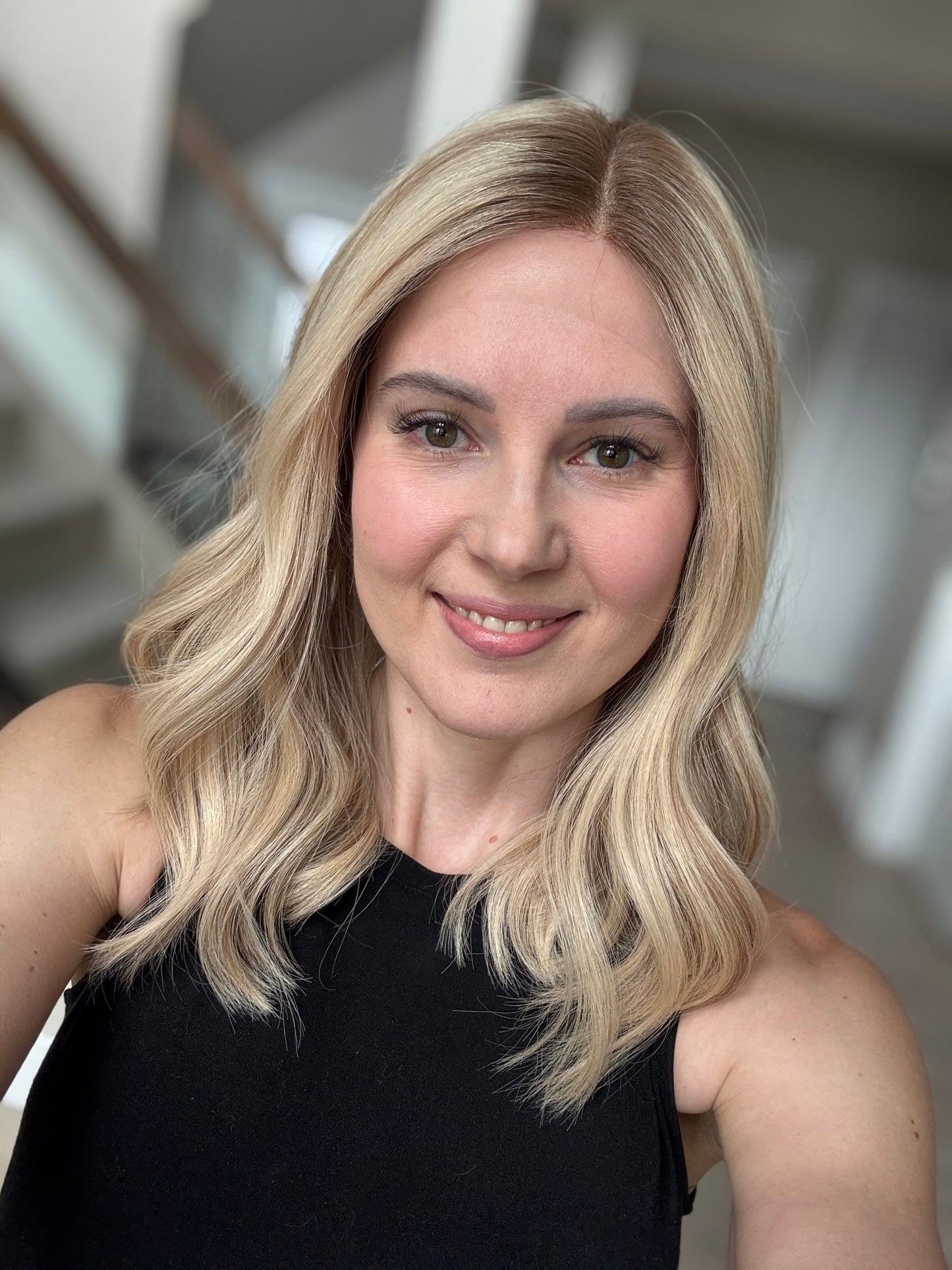 18" Cara LOB Comfort Cap Lace Top Wig (M) (FINAL SALE) Alexwigs