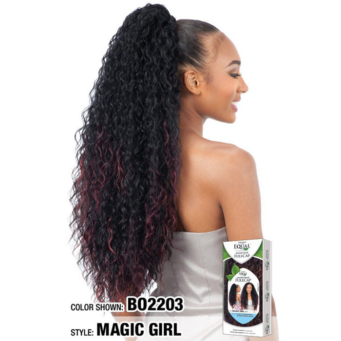 Freetress Equal Drawstring Fullcap Half Wig MAGIC GIRL Alexwigs
