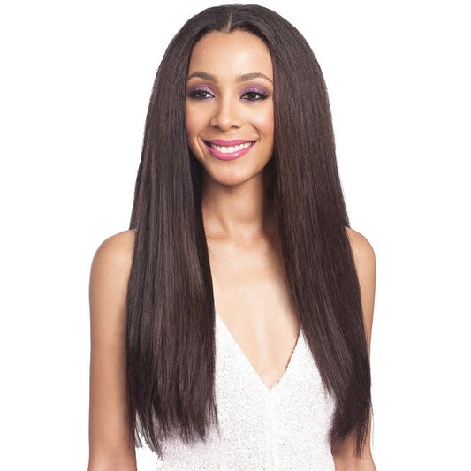 Bobbi Boss Forever NU 7 Weave - SOFT STRAIGHT 7 PCS (1 Pack Solution - 2x16/2x18/2x20+Closure) Alexwigs