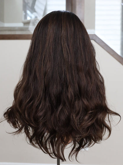 20" Fine Texture Natural Collection #260 9x9 Silk Top Topper (FINAL SALE) Alexwigs