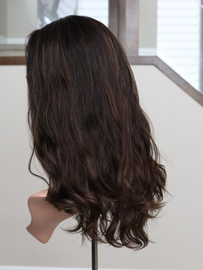 20" Fine Texture Natural Collection #260 9x9 Silk Top Topper (FINAL SALE) Alexwigs