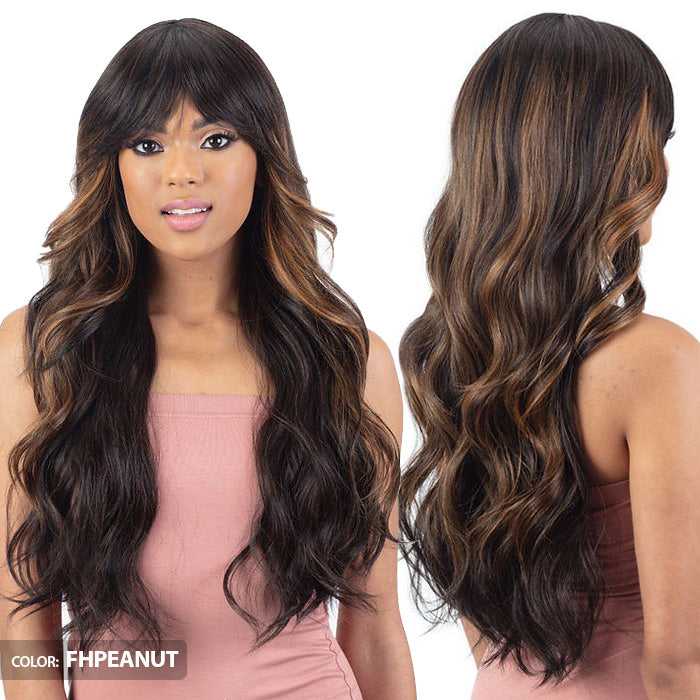Mayde Beauty Candy Curtain Bang Full Wig - ANDREA Alexwigs