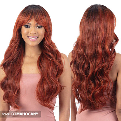 Mayde Beauty Candy Curtain Bang Full Wig - ANDREA Alexwigs